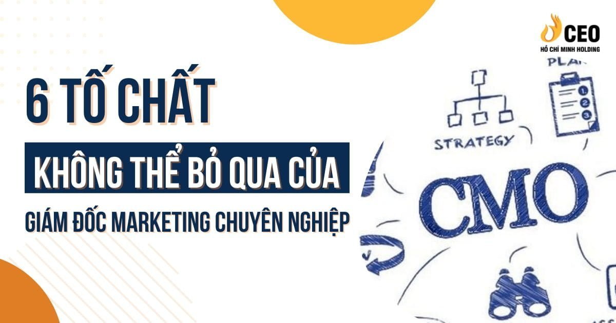 6 tố chất của giám đốc marketing chuyên nghiệp không thể bỏ qua - CEO Hồ Chí Minh Holding 1 6 tố chất của giám đốc marketing chuyên nghiệp không thể bỏ qua