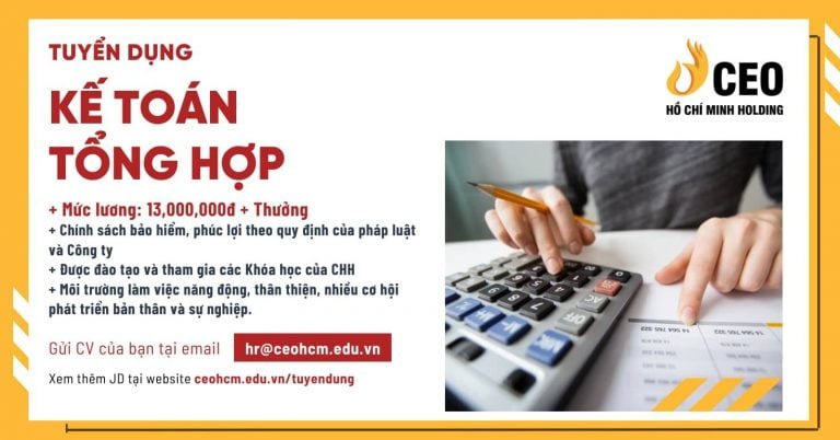 Tuyen Dung Ke Toan Tong Hop Ceo Ho Chi Minh Holding