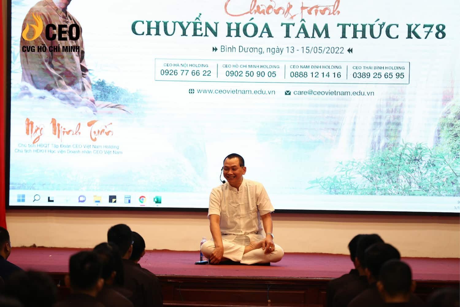 Chương trình Chuyển hóa Tâm thức thầy Ngô Minh Tuấn - Khóa K78 - Học viện CEO Miền Nam 12 Chuyển hóa Tâm thức thầy Ngô Minh Tuấn - Khóa K78 - 12