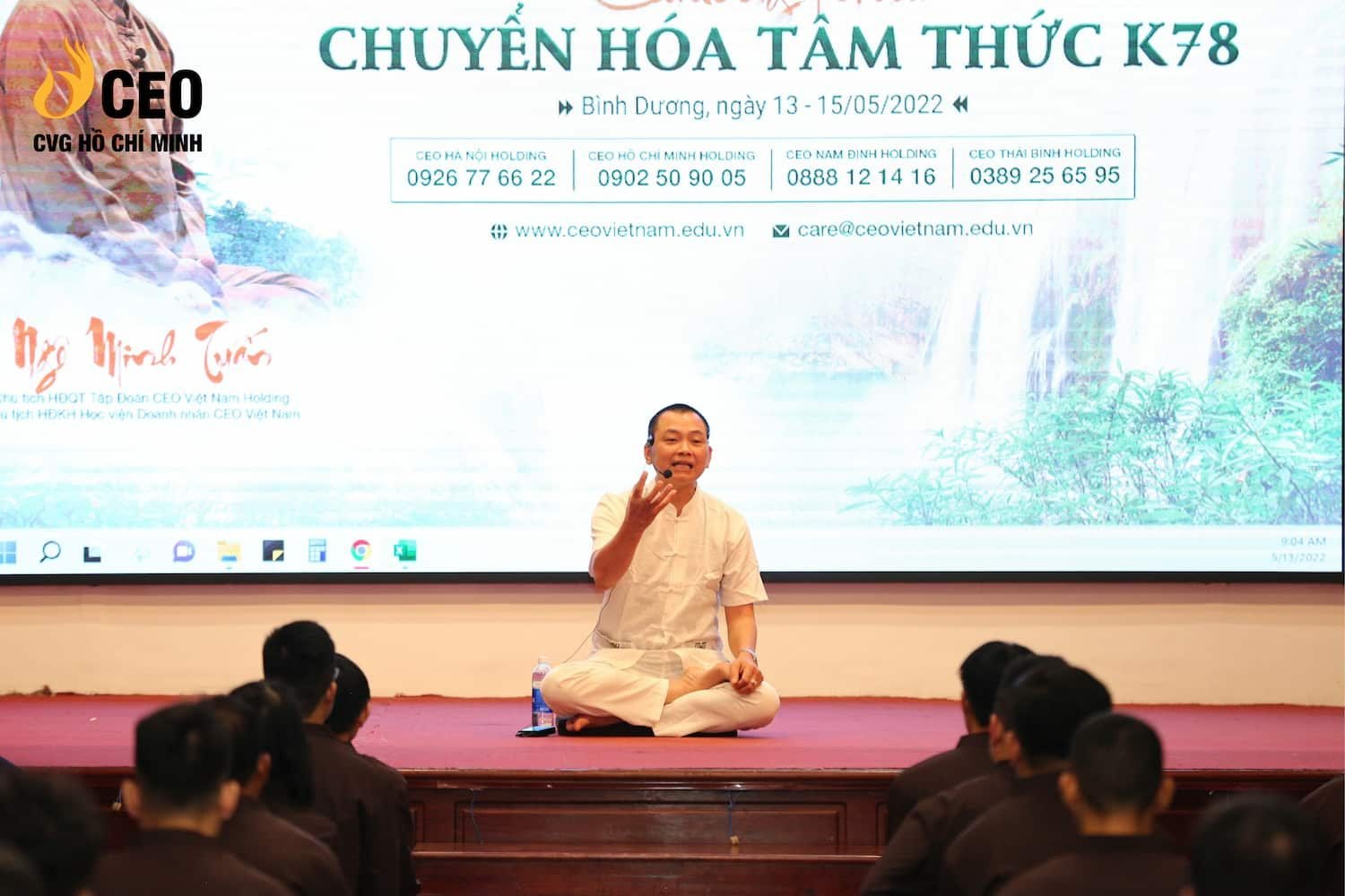 Chương trình Chuyển hóa Tâm thức thầy Ngô Minh Tuấn - Khóa K78 - Học viện CEO Miền Nam 13 Chuyển hóa Tâm thức thầy Ngô Minh Tuấn - Khóa K78 - 13