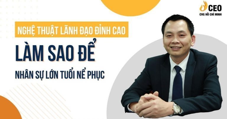 Làm sao để nhân sự lớn tuổi nể phục