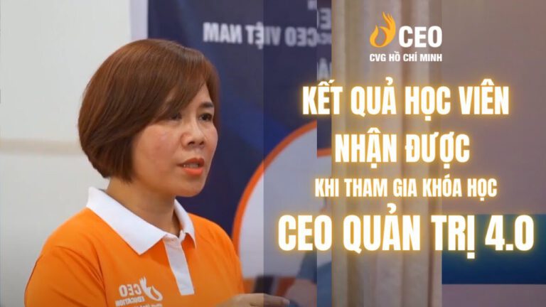 Cảm nhận của Chị Lương Nhật Tâm sau khi Tham gia Chương trình CEO Quản trị 4.0 của Học viện CEO Miền Nam