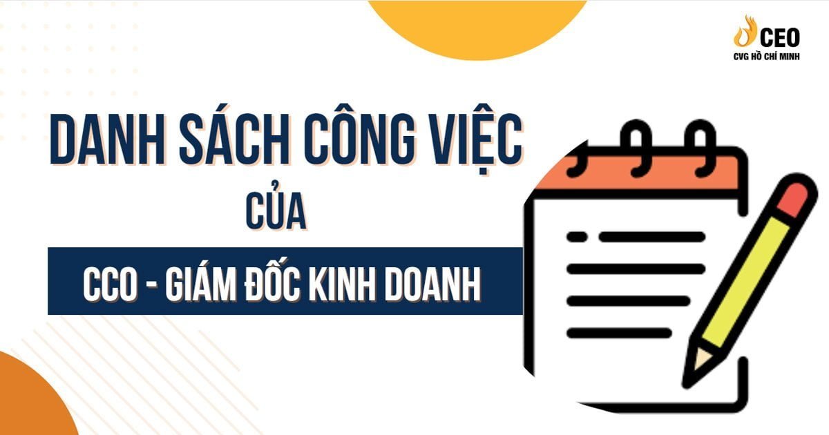 Giám đốc kinh doanh CCO là gì ? - Mô tả nhiệm vụ và vai trò của giám đốc kinh doanh 2 giam-doc-kinh-doanh-cco-la-gi-2