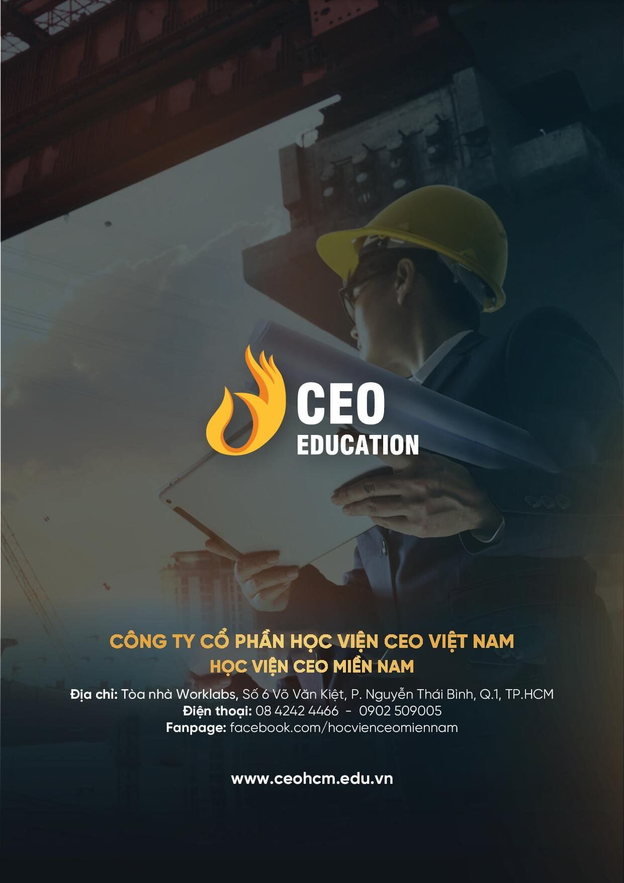 Catalogue Chương trình Quản trị và Vận hành Doanh nghiệp Xây dựng - Thầy Ngô Minh Tuấn