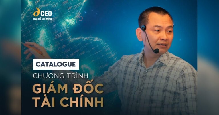 Catalogue Chương trình Giám đốc Tài chính CFO - Thầy Ngô Minh Tuấn