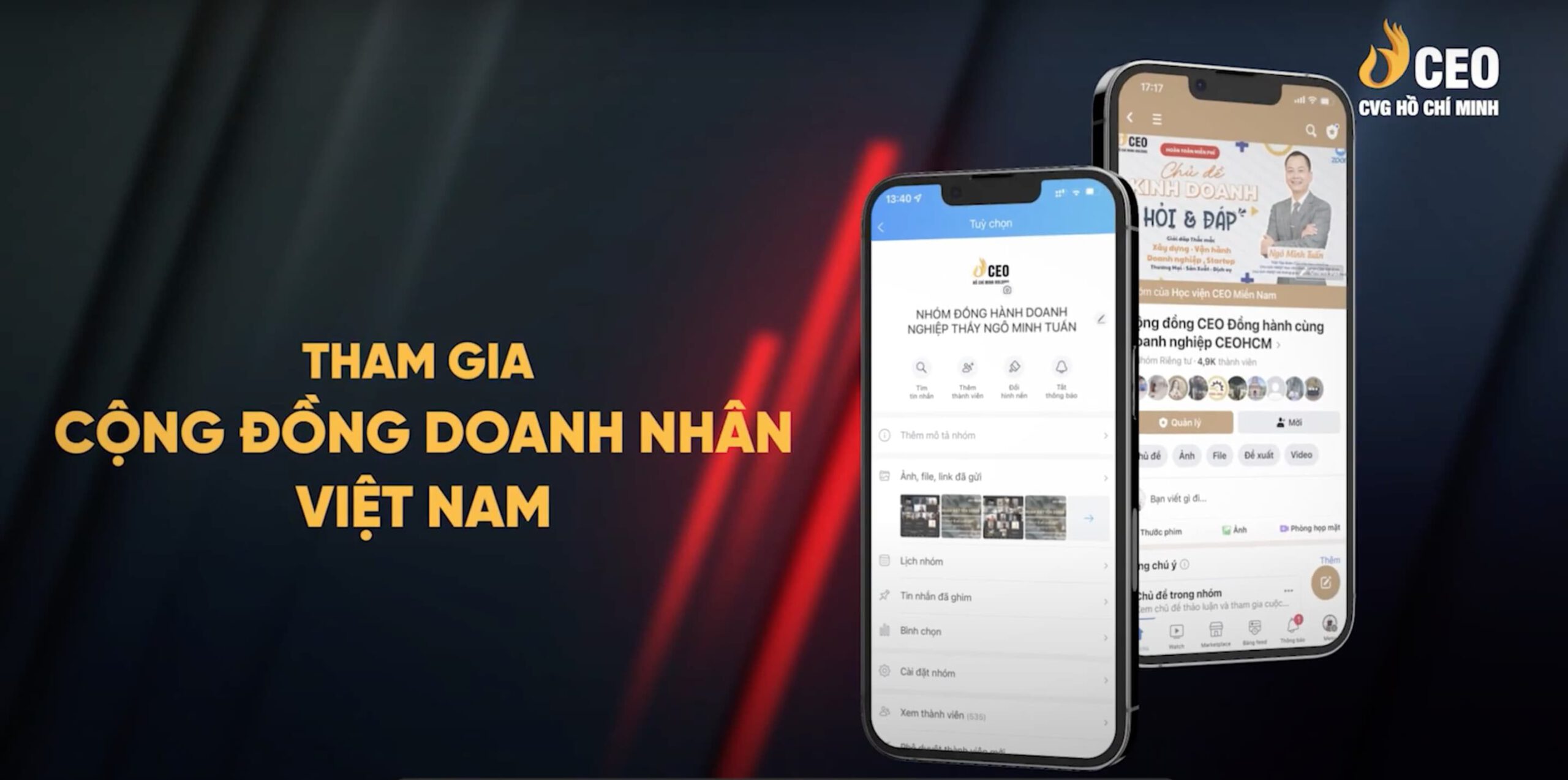 Tham gia Cộng đồng Doanh nhân