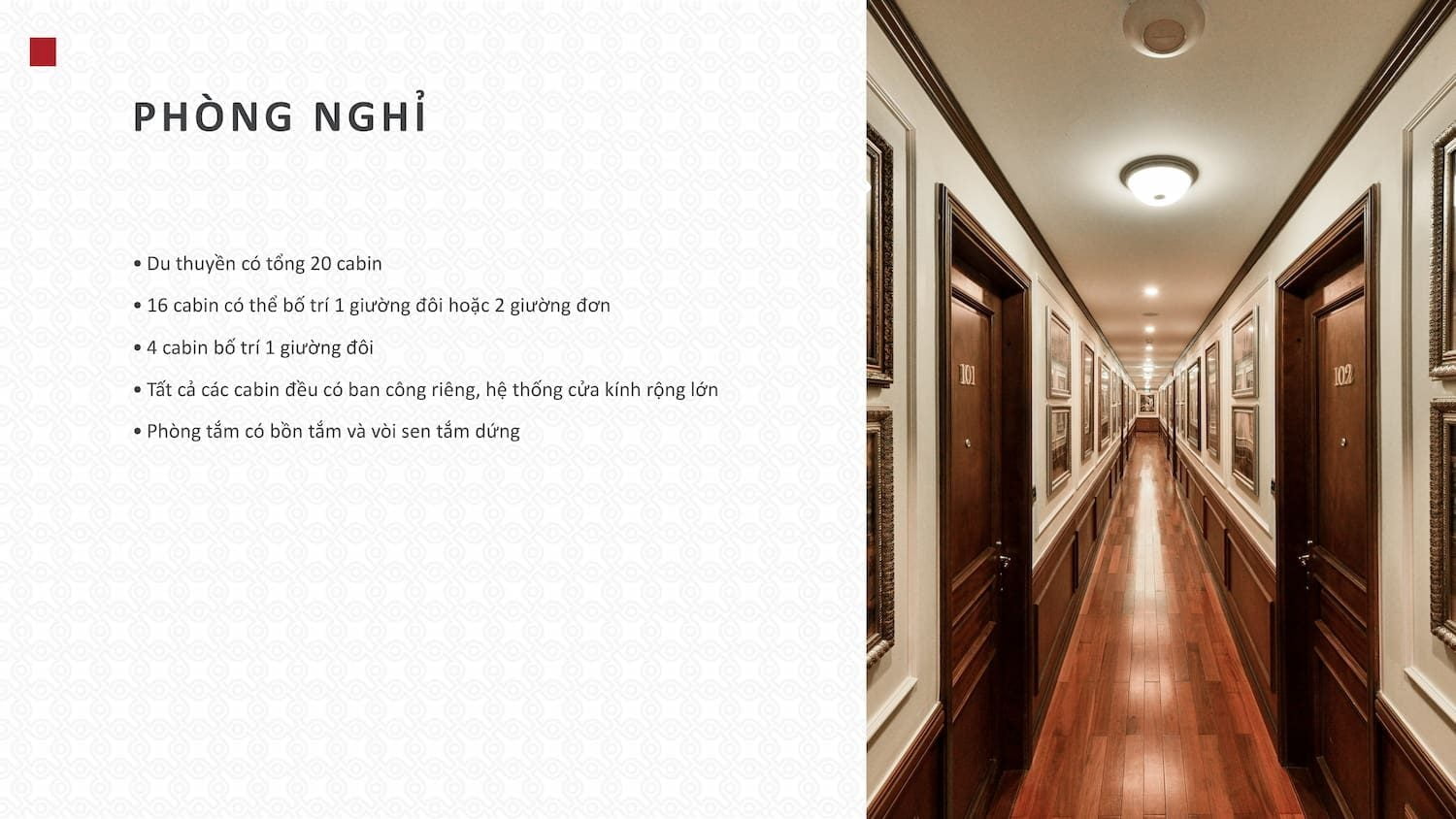 Giới thiệu du thuyền Heritage 05