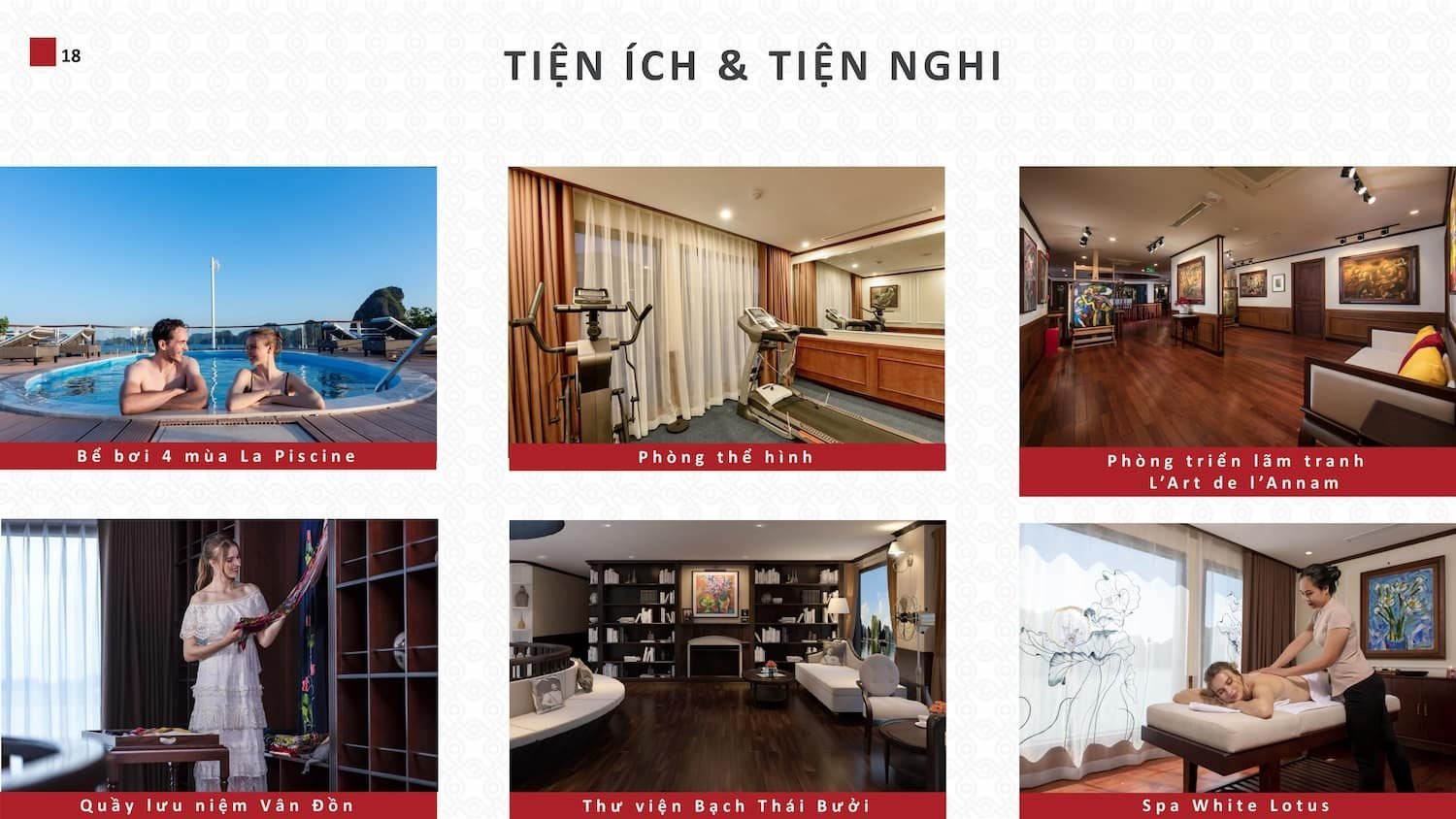 Giới thiệu du thuyền Heritage 18