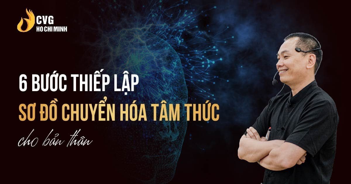6 bước thiết lập sơ đồ chuyển hóa tâm thức cho bản thân