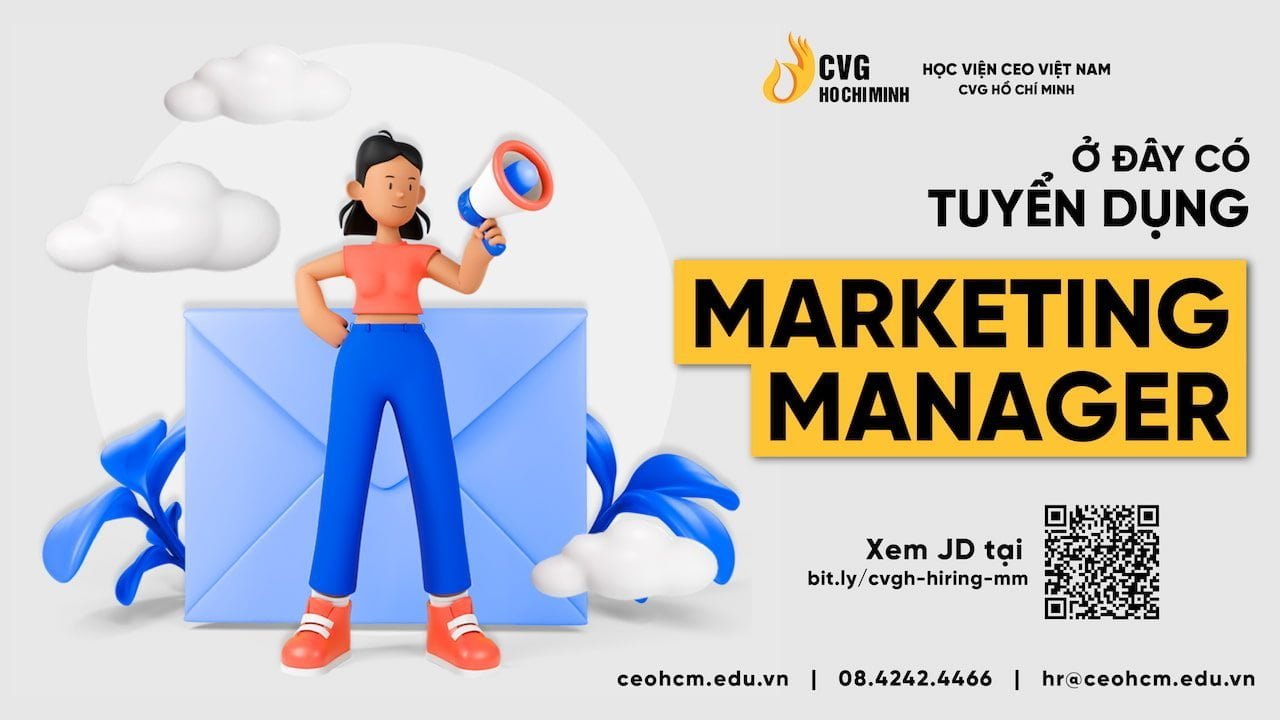 Tuyển dụng Trưởng phòng Truyền thông Marketing 1 CVG Hồ Chí Minh tuyển dụng Trưởng phòng Marketing