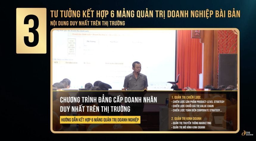 9 giá trị đặc biệt của chương trình CEO Quản trị 4.0