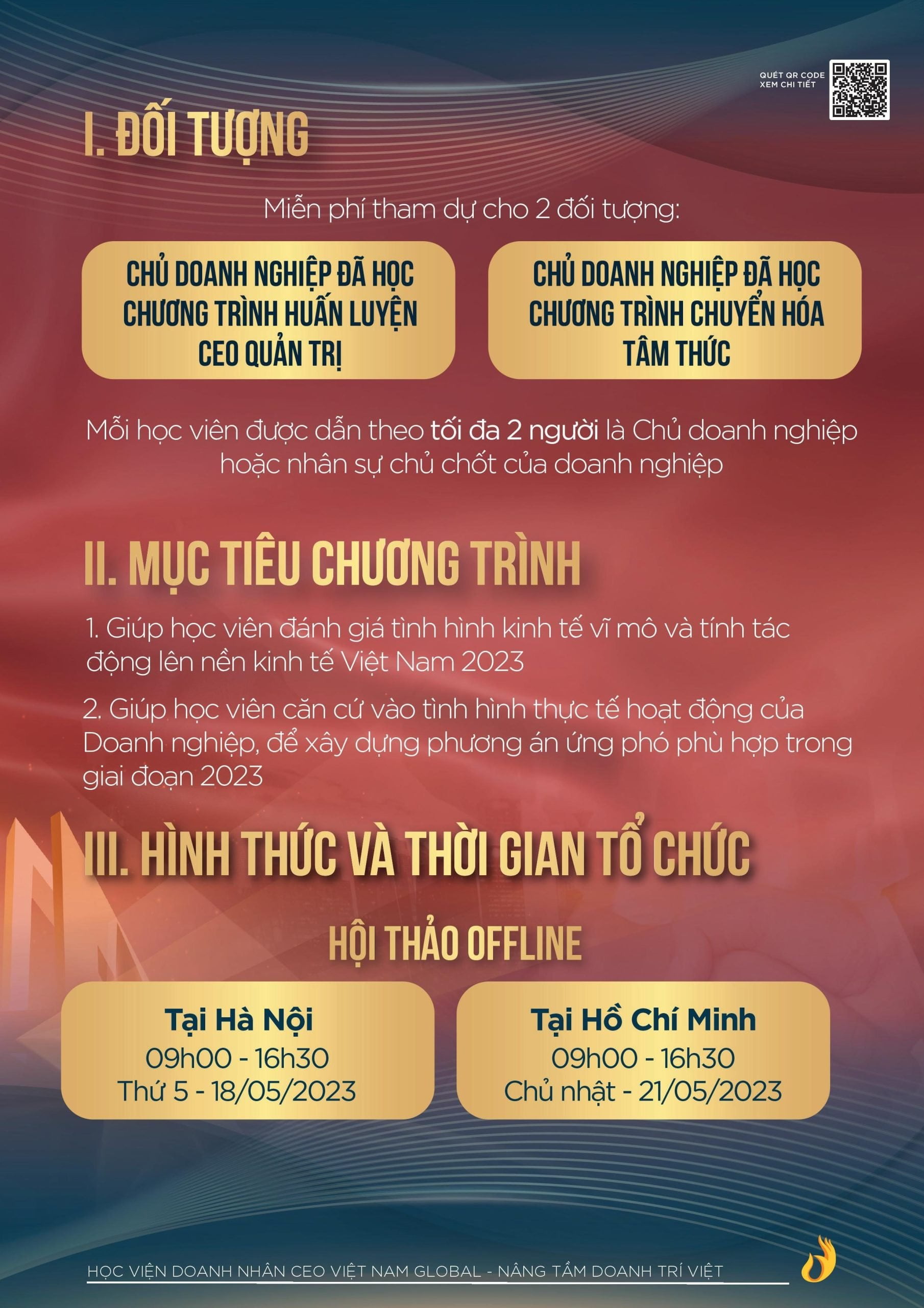 Catalogue Chuong Trinh Ceo Quan Tri Workshop 03