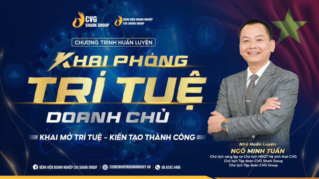 Banner Khai phóng Trí tuệ Doanh chủ